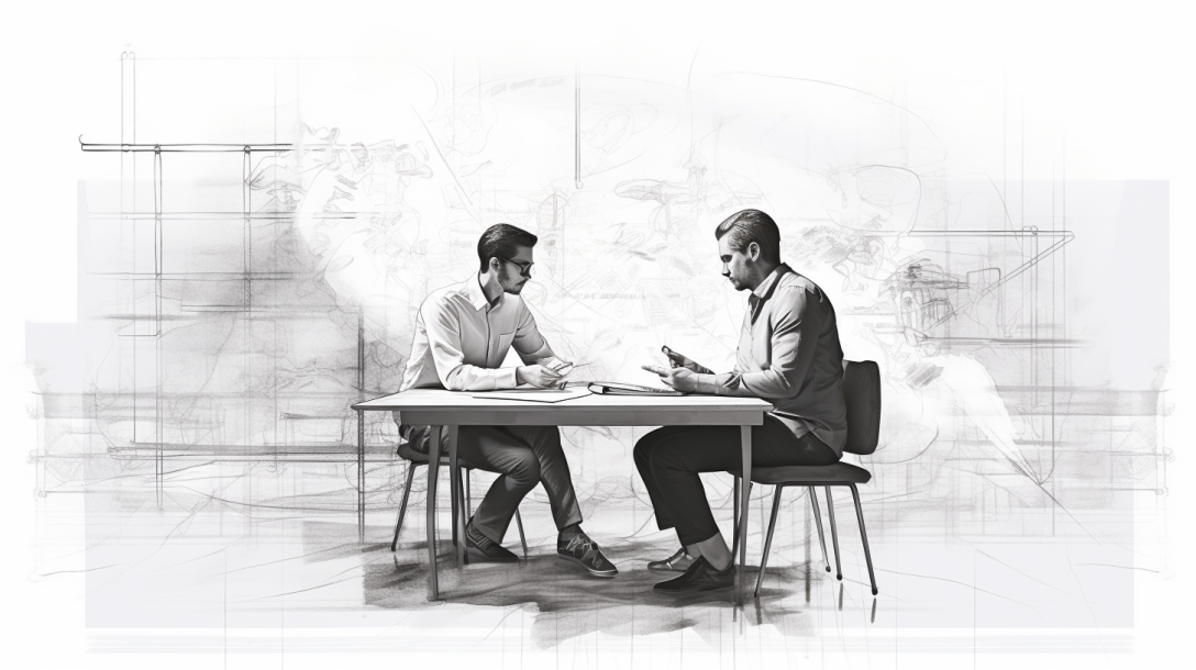 timecode._two_males_Coaching_at_a_table_grey_scale_corporate_st_fc38065a-9955-4570-a164-e2a022e7b72a